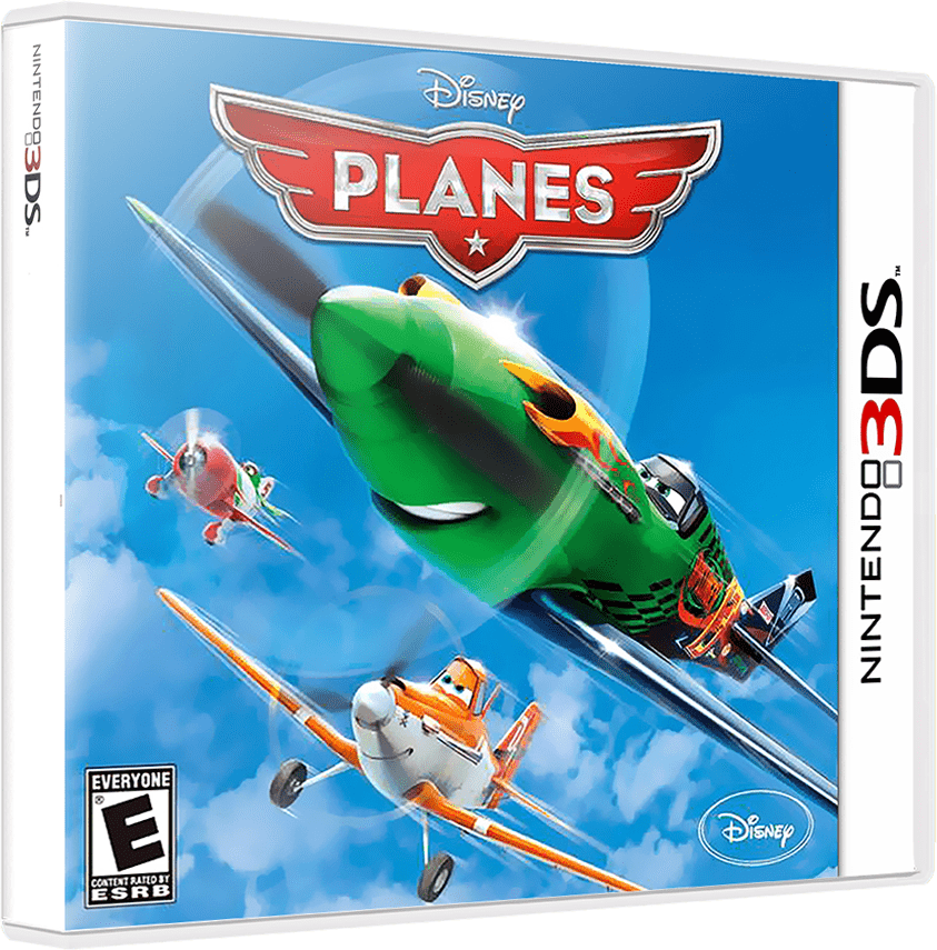Planes box art for Nintendo 3DS